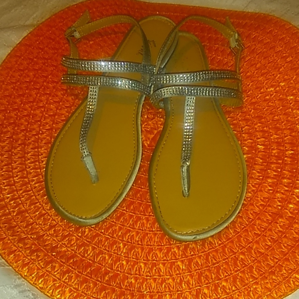 Fun sparkly sandals